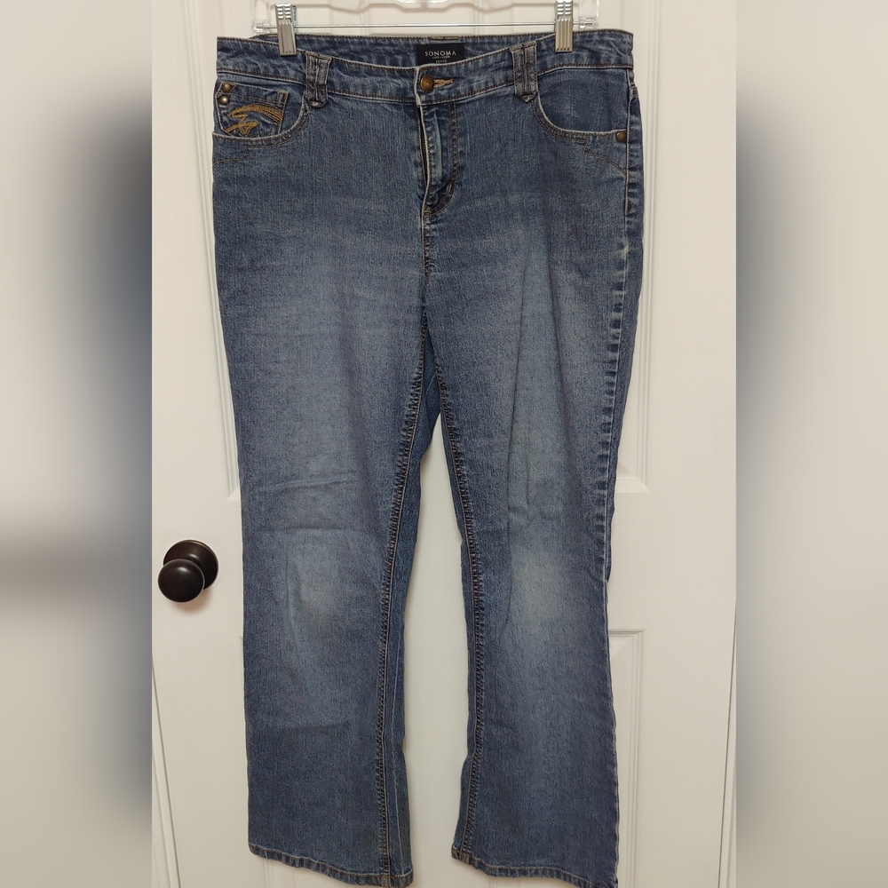 Sonoma Petite Boot Cut Jeans
